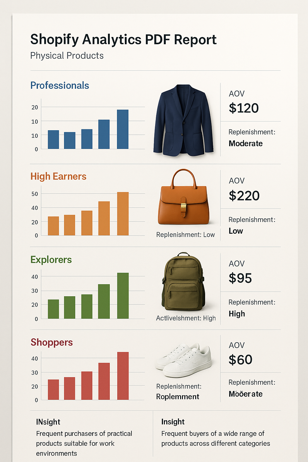 Shopify Segmentation Performance Report | Physical Products