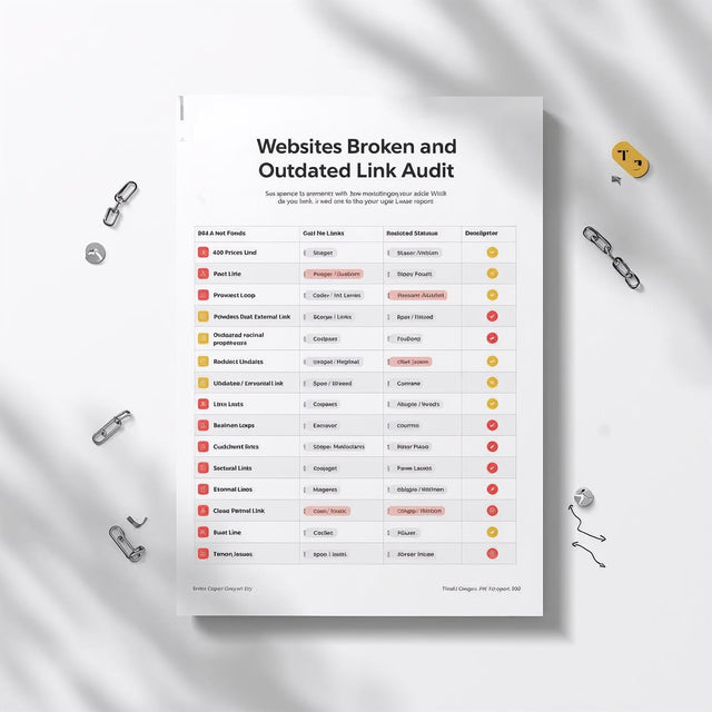 Website Link Audit | Broken & Useless Links Check